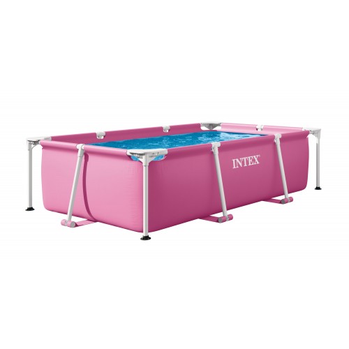 INTEX SMALL RECTANGULAR FRAME POOLS 220 x 150 x 60 cm 28266NP INTEX SMALL RECTANGULAR FRAME POOLS 220 x 150 x 60 cm 28266NP
