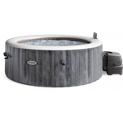 INTEX PureSpa Greywood Bubble Deluxe Wanna z hydromasażem dla 4 osób S2 28440