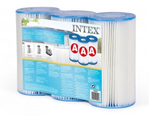 INTEX Wkład filtracyjny typ A 3szt. 29003