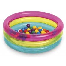 INTEX BABY BALL PIT W basenie z trzema pierścieniami 86 x 25 cm 48674