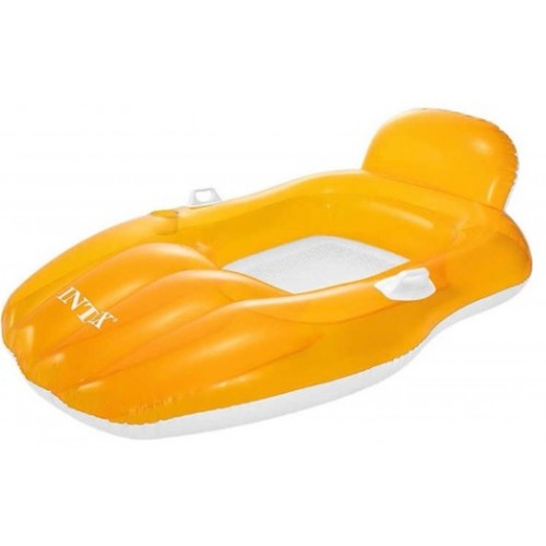 INTEX Fotel Materac Z Siateczką, Pomarańczowy 56805EU