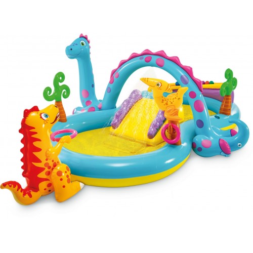 INTEX Dinoland Plac zabaw 302 x 229 x 112 cm 57135NP