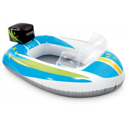 INTEX Motorówka dmuchany ponton materac dla dzieci 59380NP