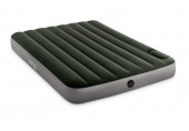 INTEX DOWNY FULL Materac dmuchany ze zintegrowaną pompką nożną 137 x 191 x 25 cm 64762