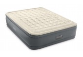 INTEX PREMAIRE II QUEEN Materac welurowy z wbudowaną pompką 152 x 203 x 46 cm 64926