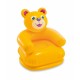 INTEX HAPPY ANIMAL CHAIR Dmuchane krzesło 65 x 64 x 74 cm, miś 68556