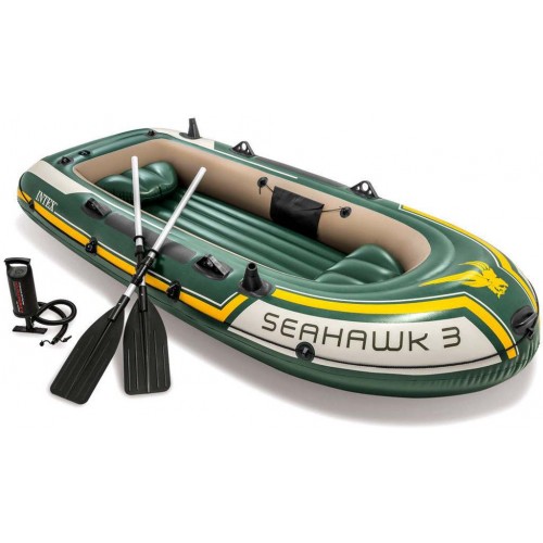 INTEX Seahawk 3 Set Nadmuchiwany ponton 295 x 137 x 43 cm 68380NP