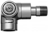 Kermi Zawór kątowy do podłączenia lewego, DN 15 1/2 ", chrom ZV00300003
