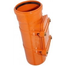 OSMA KGRE Kształtka rewizyjna z prostokątną pokrywą DN 200 223600