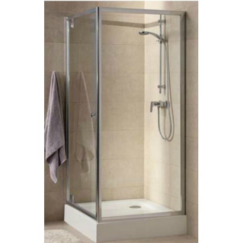 KOŁO First pivot drzwi prysznicowe 90 cm, szkło przezroczyste ZDRP90222003