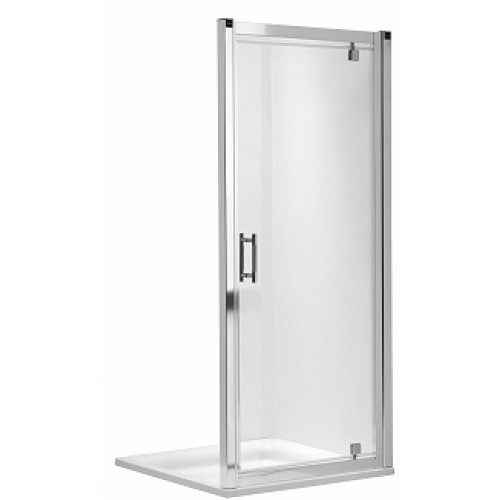 KOLO Geo-6 Drzwi wnękowe pivot 80 cm, szkło hartowane, Reflex GDRP80205003