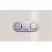 KOŁO Chameleon przycisk spłukujący, szkło srebrny 94153-004