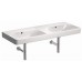 KOŁO Traffic Umywalka meblowa podwójna 120 x 48 cm biała L91021000