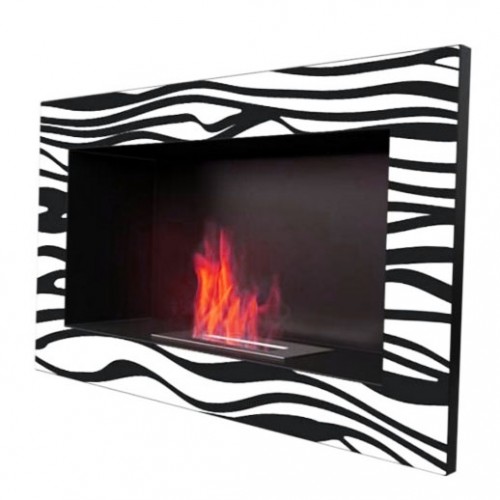 KRATKI Biokominek GOLF czarny ZEBRA z certyfikatem TÜV