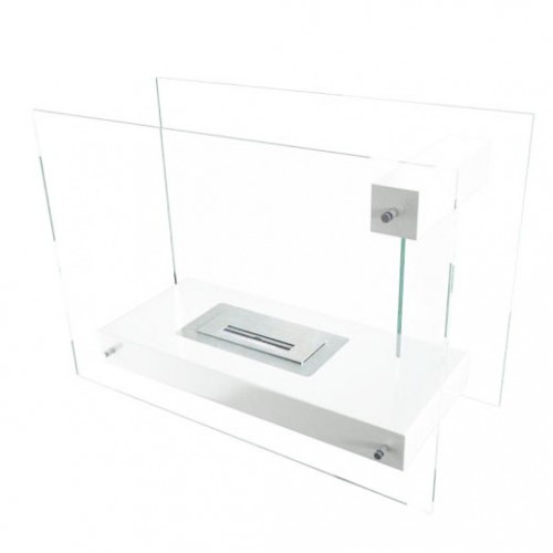 KRATKI Biokominek LINATE biały z certyfikatem TÜV KRATKI Biokominek LINATE biały z certyfikatem TÜV