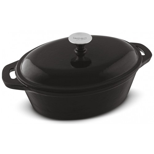 LAMART LT1210 Garnek żeliwny 35,5 x 21 cm IRON 42003765