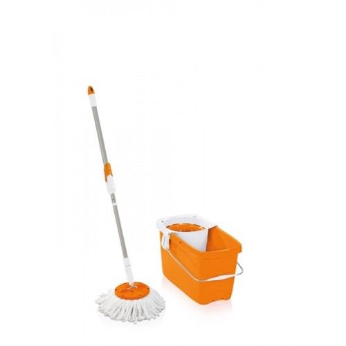 LEIFHEIT Set CLEAN TWIST Mop pomarańczowy 52058