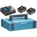 Makita Zestaw Li-ion LXT 18V 2xBL1860B + DC18RC Ładowarka + walizka 198116-4