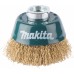 Makita D-39746 Szczotka druciana garnkowa 60 mm, drut falowany 0,3 mm
