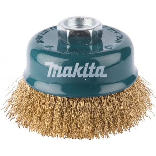 Makita D-39768 Szczotka garnkowa z falowanego drutu 75 mm, drut 0,3 mm, M14 Makita D-39768 Szczotka garnkowa z falowanego drutu 75 mm, drut 0,3 mm, M14