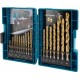 Makita D-67527 zestaw wierteł do metalu HSS-TiN 19szt