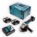 Makita DGA506RTJ Aku szlifierka kątowa 125mm Li-ion (2x18V/5,0Ah) Makpac