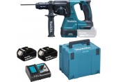 Makita DHR243RTJ Akum. młotowiertarka SDS-Plus LXT (18V/2x5,0Ah) Makpac
