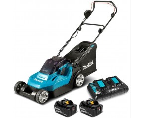 Makita DLM432PT2 Akumulatorowa kosiarka 430 mm Li-ion LXT 2x5,0Ah 18V