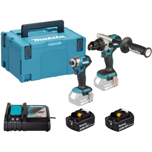 Makita DLX2549TJ Zestaw akumulatorowy DHP492+DTD173 Li-Ion LXT 18V/5,0Ah Makita DLX2549TJ Zestaw akumulatorowy DHP492+DTD173 Li-Ion LXT 18V/5,0Ah