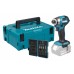 Makita DTD173ZJX2 Akumulatorowa zakrętarka udarowa 1/4" z osprzętem Li-Ion LXT 18V bez aku