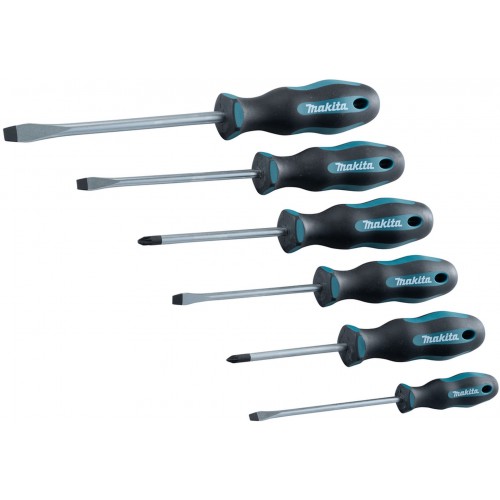 Makita E-10512 Zestaw Wkrętaków 6Szt. Sl + Pz