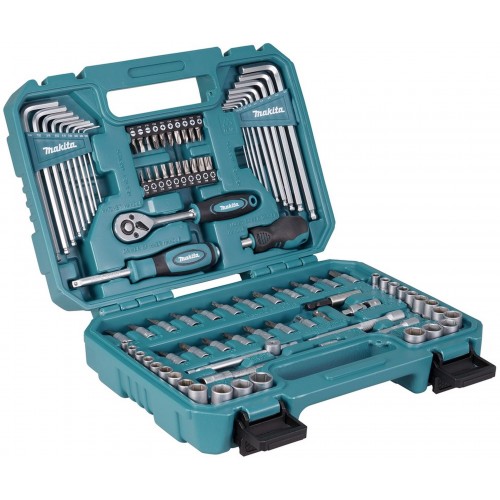 Makita E-15752 Zestaw bitów i kluczy nasadowych 1/4", 91 elementów w walizce Makita E-15752 Zestaw bitów i kluczy nasadowych 1/4", 91 elementów w walizce