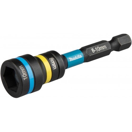 Makita E-29789 Nasadka z wym. uchw. Impact Black, 8 /10 x 65 mm, 1/4"