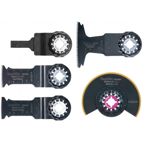Makita E-29854 Zestaw narzędzi do Multitool Starlock, 5 szt. w plastikowym pudełku Makita E-29854 Zestaw narzędzi do Multitool Starlock, 5 szt. w plastikowym pudełku