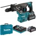 Makita HR009GU202 Akumulatorowa młotowiertarka SDS-Plus AWS XGT (2x4,0Ah/40V), walizka