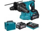 Makita HR011GU201 Młotowiertarka SDS-Plus AWS XGT (2×4,0 Ah/40V), Makpac