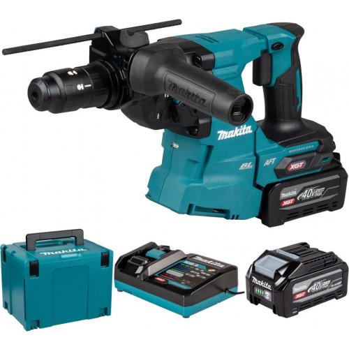 Makita HR012GU201 Młotowiertarka SDS-Plus AWS XGT (2×4,0 Ah/40V), Makpac Makita HR012GU201 Młotowiertarka SDS-Plus AWS XGT (2×4,0 Ah/40V), Makpac