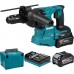 Makita HR012GU201 Młotowiertarka SDS-Plus AWS XGT (2×4,0 Ah/40V), Makpac