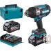 Makita TW001GU201 Akumulatorowy klucz udarowy 3/4" Li-Ion XGT 40V/4,0 Ah, Makpac