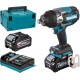 Makita TW001GU201 Akumulatorowy klucz udarowy 3/4" Li-Ion XGT 40V/4,0 Ah, Makpac
