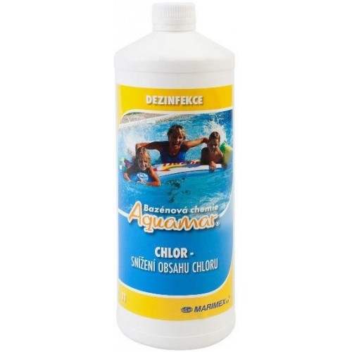 MARIMEX Środek obniżający poziom chloru w basenie AQuaMar Chlor mínus 1,0 l 11306011