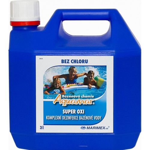 AquaMar Super Oxi 3 l, Dezynfekcja do basenów 11313109 AquaMar Super Oxi 3 l, Dezynfekcja do basenów 11313109