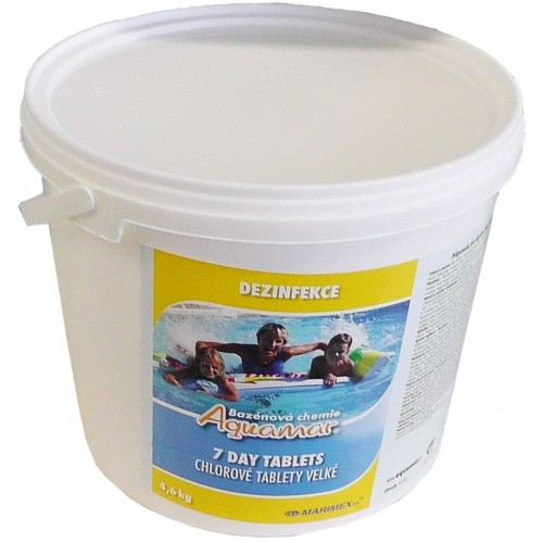 MARIMEX Chlor do basenu w tabletkach AQuaMar 7 Day Tablets 4,6 kg 11301204 MARIMEX Chlor do basenu w tabletkach AQuaMar 7 Day Tablets 4,6 kg 11301204