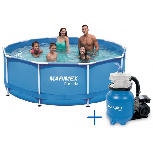 MARIMEX Basen Florida 3,05 x 0,9 m z filtrem piaskowym Prostar 3 10340220