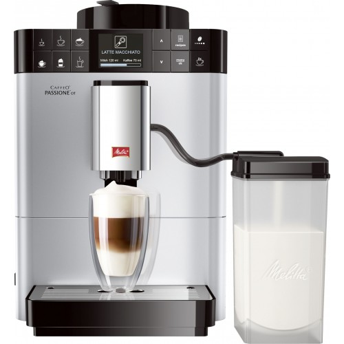 Melitta Passione One Touch, automatyczny ekspres do kawy, srebrny