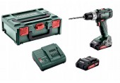 Metabo BS 18 L Wiertarko-wkrętarka akumulatorowa (18 V/2 x 2,0 Ah) MetaBox 145 - 602321500