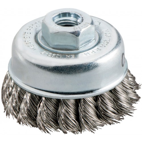 Metabo Szczotka dociskowa 65x0,35 mm/ M 14, stal nierdzewna, skręcana 623801000