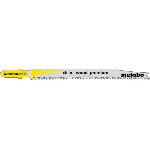 Metabo Brzeszczoty do pił szablastych „clean wood premium” 93/ 2,2 mm (5 szt.) 623998000