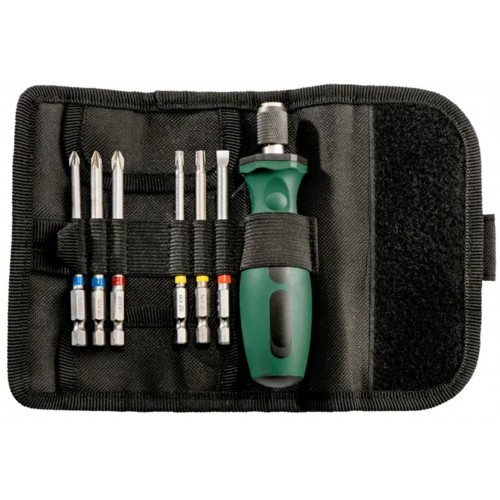 Metabo Komplet bitów w zwijanym etui SP, 7 elementów 626723000
