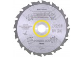 Metabo Piła tarczowa "Power Cut Wood - professional", 216x30, Z24 WZ 5° 628009000